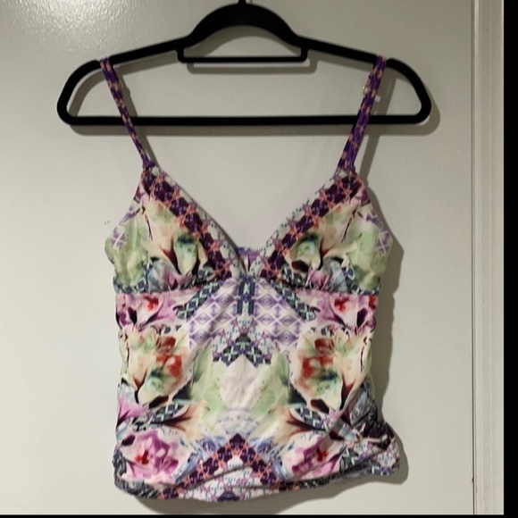 Nanette Lepore Swimmer Bikini Top Size Small NWOT - Picture 1 of 7